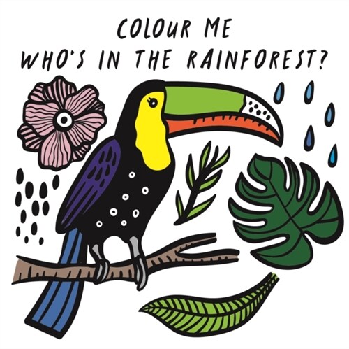 Colour Me: Who’s in the Rainforest? : Watch Me Change Colour In Water (Bath Book, QED / 978-1-78493-095-0)