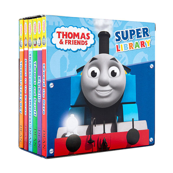 Thomas and Friends : Super Library 6종 Box set (Boardbook 6권, 영국판)
