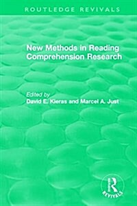 New Methods in Reading Comprehension Research (Hardcover)