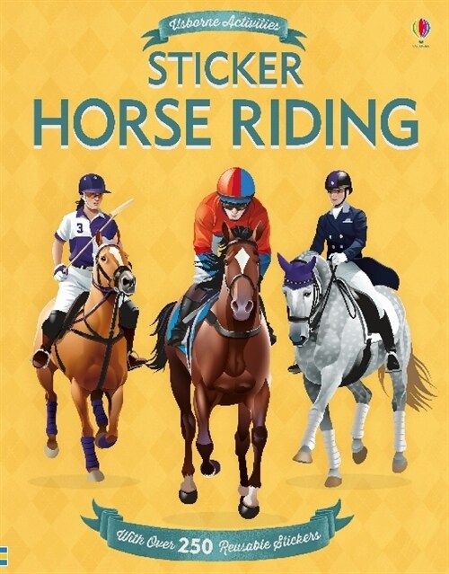 Sticker Horse Riding (Paperback)