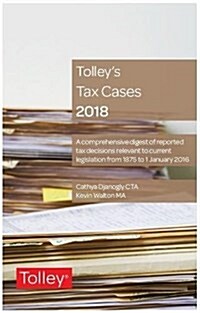 Tolleys Tax Cases 2018 (Paperback)