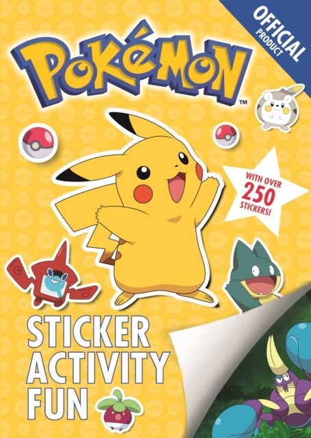 The Official Pokemon Sticker Activity Fun (Paperback)