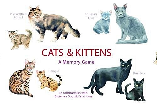Cats & Kittens : A Memory Game (Cards)