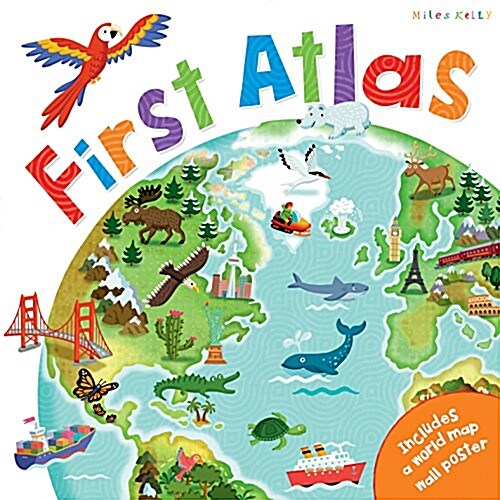 [중고] C48 First Atlas Book (Hardcover, 영국판)