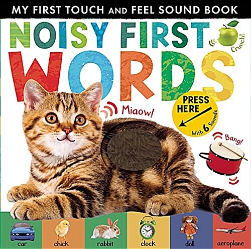 Noisy First Words : My First Touch and Feel Sound Book (Novelty Book)