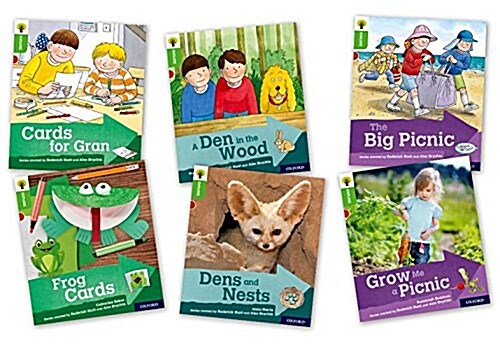 Oxford Reading Tree Explore with Biff, Chip and Kipper: Oxford Level 2: Mixed Pack of 6 (Paperback)