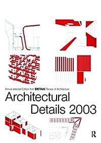 Architectural Details 2003 (Hardcover)
