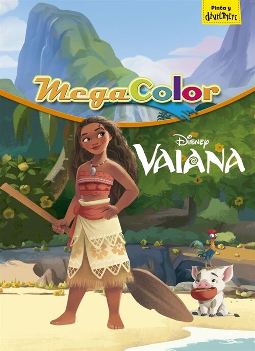 VAIANA. MEGACOLOR(+3 ANOS) (Paperback)