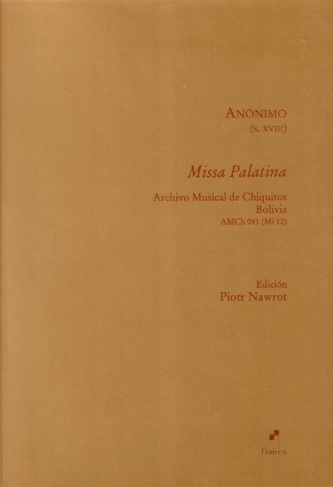 MISSA PALATINA (Paperback)