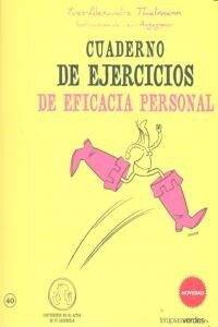 CUADERNO DE EJERCICIOS. EFICACIA PERSONAL (Other Book Format)