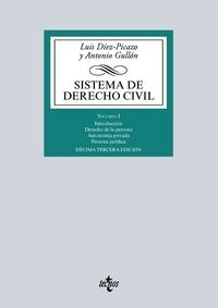 SISTEMA DE DERECHO CIVIL. VOL. I, INTRODUCCION, DERECHO DE LA PERSONA, AUTONOMIA PRIVADA, PERSONA JURIDIC (Paperback)