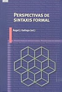 Perspectivas de sintaxis formal