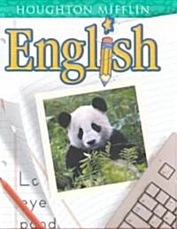 Houghton Mifflin English: Student Edition Softcover Level 1 2001 (Paperback)