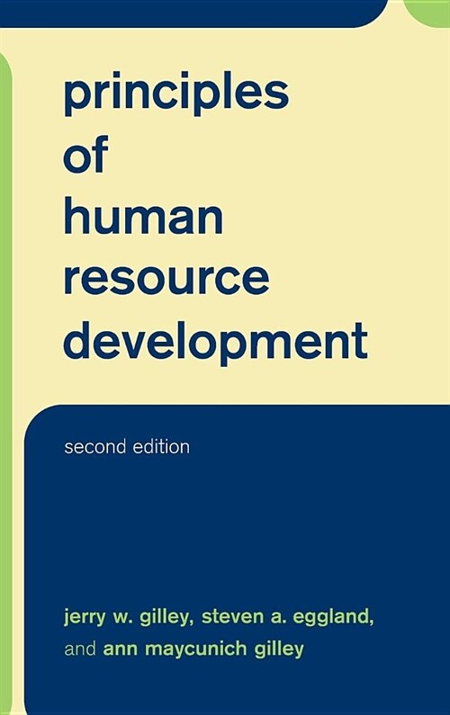 Principles of Human Resource Development (Hardcover, 2)