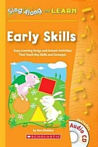 [중고] Sing Along and Learn Early Skills (Paperback, Compact Disc)