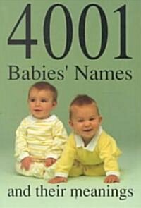 4001 Babies Names and Their Meanings (Paperback)