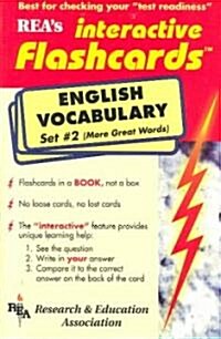 English Vocabulary - Set #2 Interactive Flashcards Book (Other)