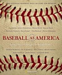 [중고] Baseball As America (Hardcover)