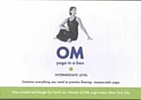 Om Yoga in a Box: Intermediate [With Instruction Booklet and Cards and Yoga Belt, Candle, Incense, Incense Holder] (Audio CD)