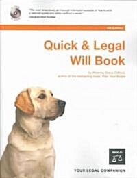 Quick & Legal Will Book (Paperback, CD-ROM, 4th)