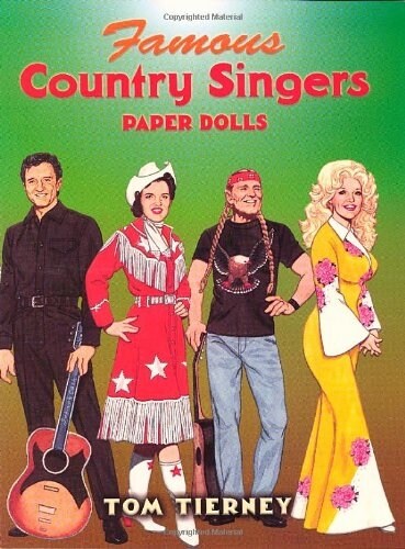 Famous Country Singers Paper Dolls (Paperback)