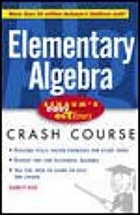 Schaums Easy Outlines Elementary Algebra (Paperback, Revised)
