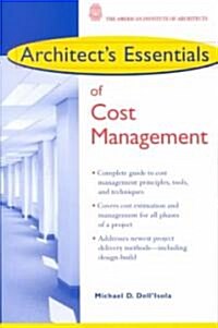 Architects Essentials of Cost Management (Paperback)