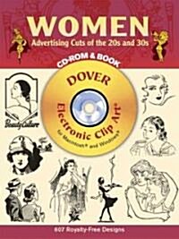 Women Advertising Cuts of the 20s and 30s [With CDROM] (Paperback)