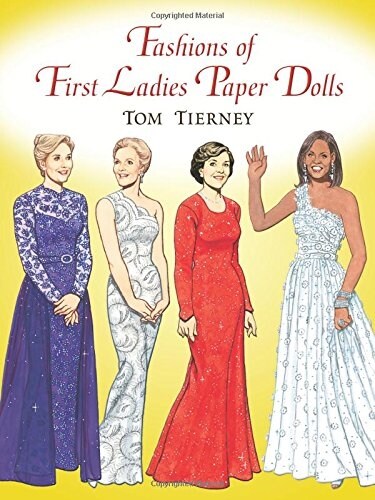 Fashions of First Ladies Paper Dolls (Paperback)