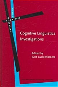 Cognitive Linguistics Investigations (Hardcover)