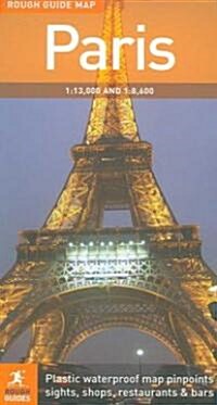 Rough Guide Map Paris (Map, FOL)