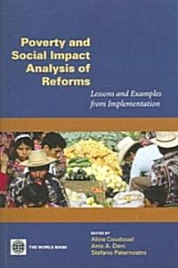 Poverty and Social Impact Analysis of Reforms (Paperback)