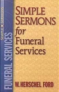 Simple Sermons for Funeral Services (Paperback)