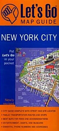 Lets Go New York City (Paperback, Map)