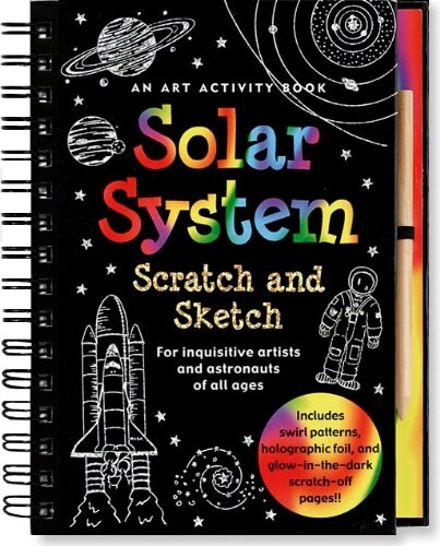 Scratch & Sketch Solar System (Hardcover)