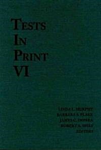 Tests in Print VI (Hardcover)