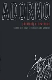 Philosophy of New Music (Hardcover)