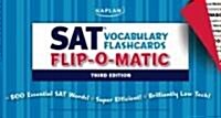 Kaplan Sat Vocabulary Flashcards Flip-o-Matic (Paperback, 3rd)