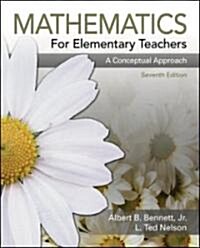 Mathematics for Elementary Teachers (Hardcover, 7th, PCK)