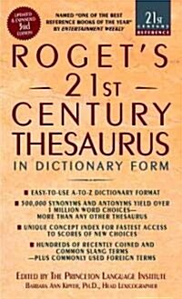 Rogets 21st Century Thesaurus (3rd, )