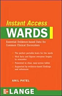 Lange Instant Access Wards (Paperback)
