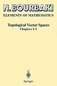 Topological Vector Spaces: Chapters 1-5 (Paperback, 2)