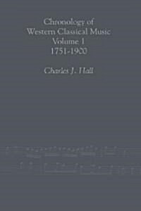 Chronology of Western Classical Music, 1751-2000 (Multiple-component retail product)