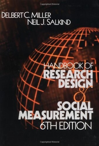 Handbook of Research Design and Social Measurement (Paperback, 6)