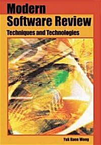 Modern Software Review: Techniques and Technologies (Hardcover)