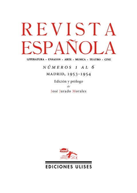 REVISTA ESPANOLA (Paperback)