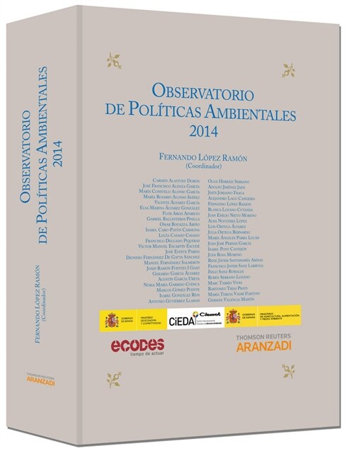 OBSERVATORIO DE POLITICAS AMBIENTALES (2014) (Hardcover)