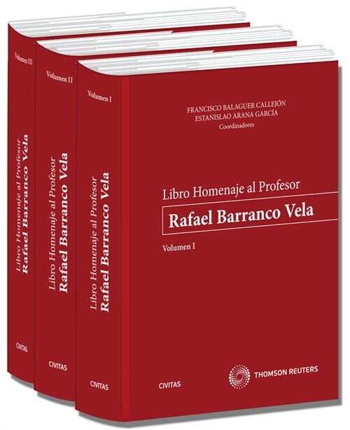 ESTUDIOS EN HOMENAJE A RAFAEL BARRANCO VELA (3 VOLS.) (Hardcover)