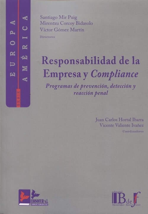 RESPONSABILIDAD DE LA EMPRESA Y COMPLIANCE (Paperback)