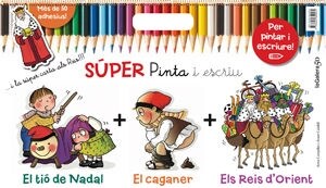 SUPER PINTA I ESCRIU EL NADAL (Spiral Bound)